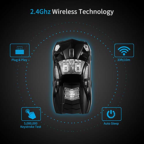 BKLNOG Souris de Voiture de Sport [Mise – Image 2