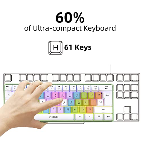 Clavier de jeu filaire DGG 60 %, – Image 2