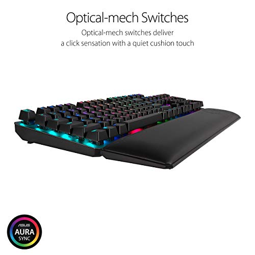 Clavier de jeu compact optique-mécanique ASUS --2