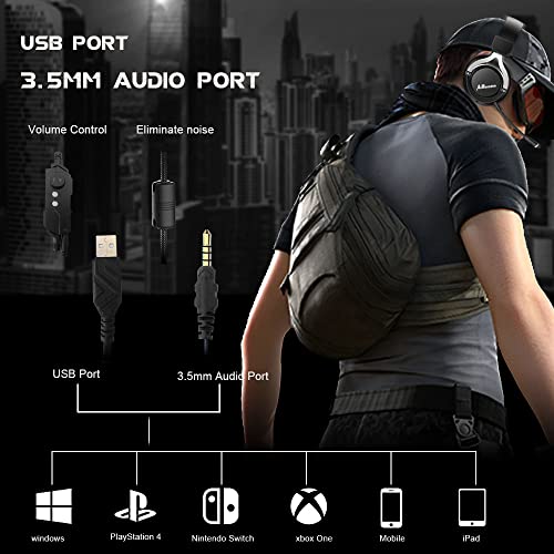 Casque Xbox One avec micro lumière LED-2