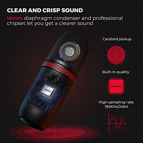 Microphone USB AUDIOPRO - Micro de jeu – Image 2