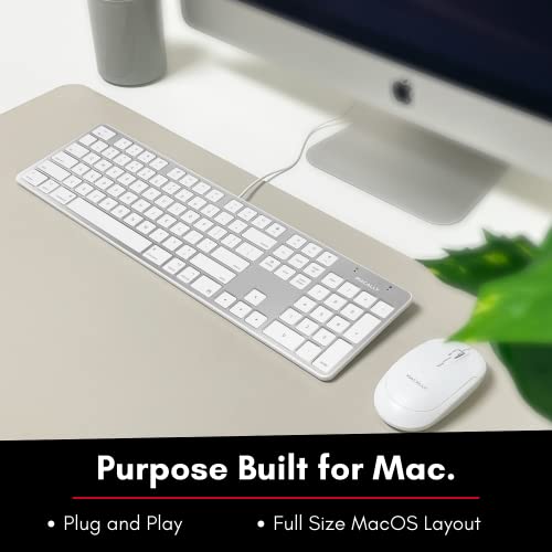 Macally Clavier filaire USB ultra fin avec – Image 2