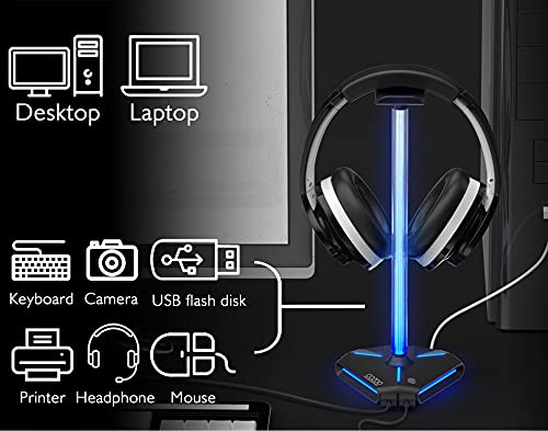Cozoo Support de casque RGB avec 2-2