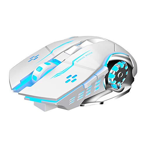 AULA SC100 Souris sans fil blanche rechargeable, – Image 2
