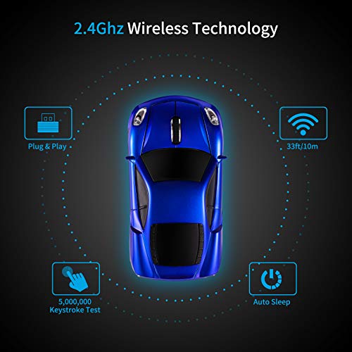BKLNOG Souris d'ordinateur de Voiture de Sport – Image 2