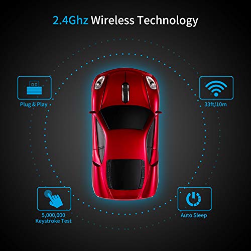 Souris d'ordinateur de voiture de sport BKLNOG – Image 2