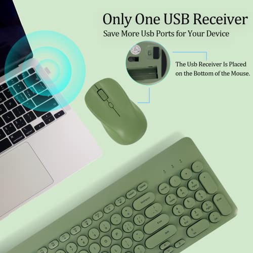 Arcwares Combo clavier et souris sans fil, – Image 2