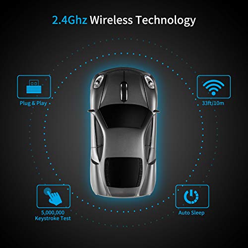 BKLNOG Souris d'ordinateur de voiture de sport – Image 2