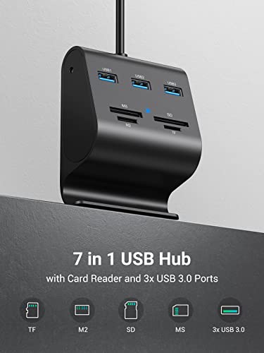 UGREEN Lecteur de carte USB Hub USB – Image 2