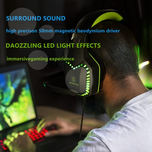 sktome Gaming Voice Changer Headset avec micro, – Image 2