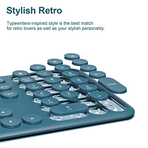 Mobifice Cute Clavier et Souris sans Fil – Image 2