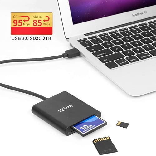 WEme Aluminium USB 3.0 CF SD TF – Image 2