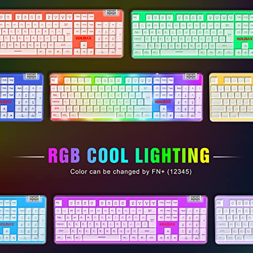 Clavier de jeu sans fil KOLMAX K10, – Image 2