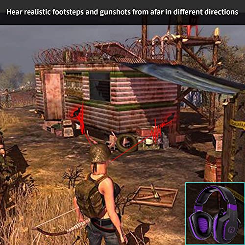 Casque de jeu avec son surround stéréo-2
