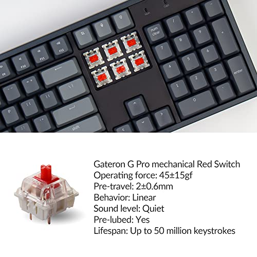 Keychron K10 Clavier de jeu mécanique filaire-2