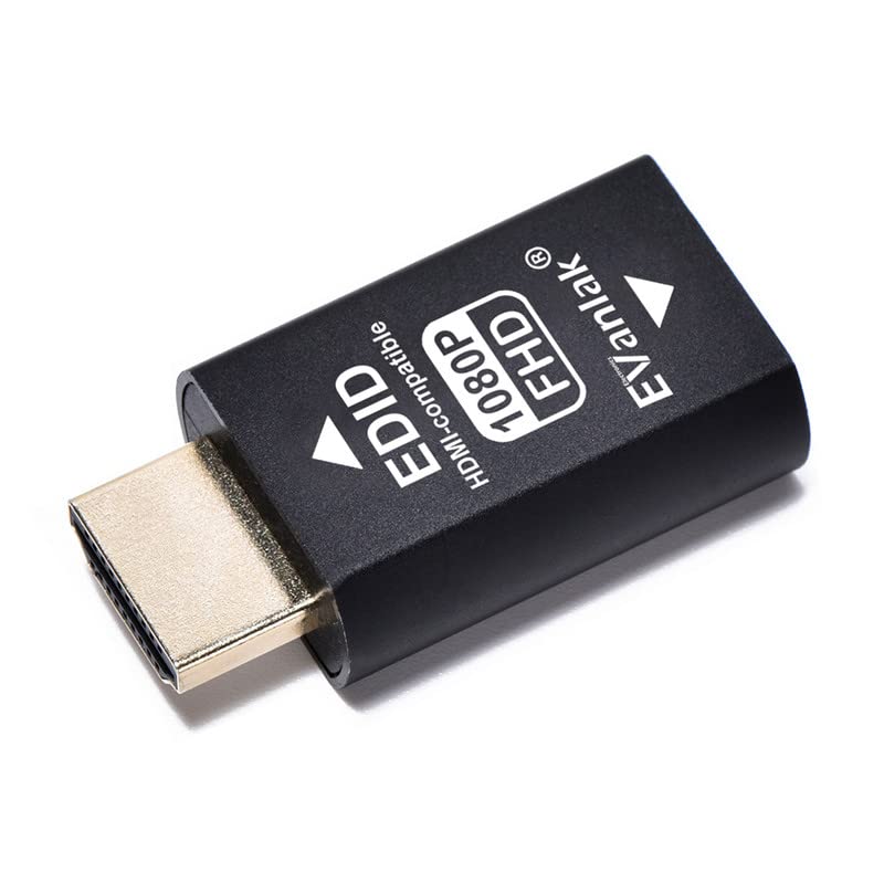 EVanlak Hdmi Edid Emulator Passthrough 3rd Generrtion