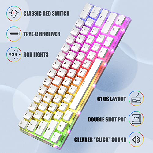 MIHIYIRY US Layout 60% clavier mécanique remplaçable – Image 2