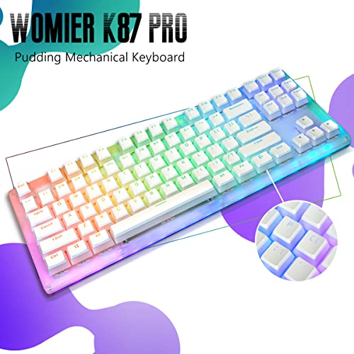 Clavier mécanique XVX Womier K87 PRO TKL, – Image 2