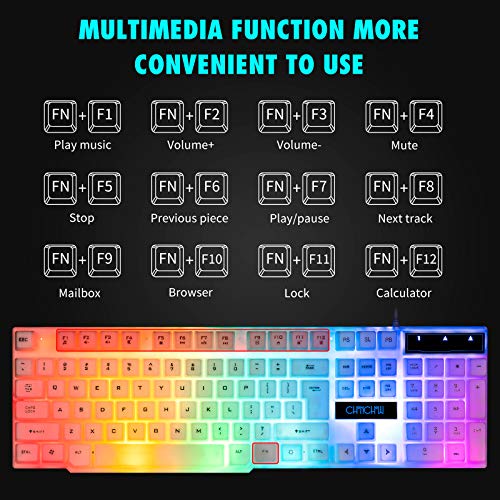 Clavier et souris Combo Gaming filaire Gamer-2
