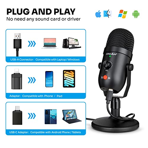 microphone USB d'enregistrement