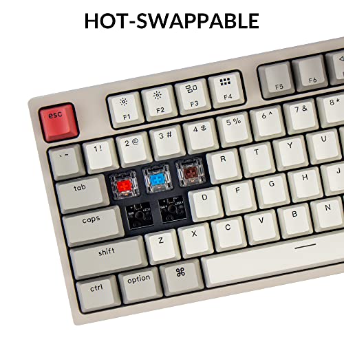Keychron C1 Clavier mécanique filaire remplaçable à – Image 2
