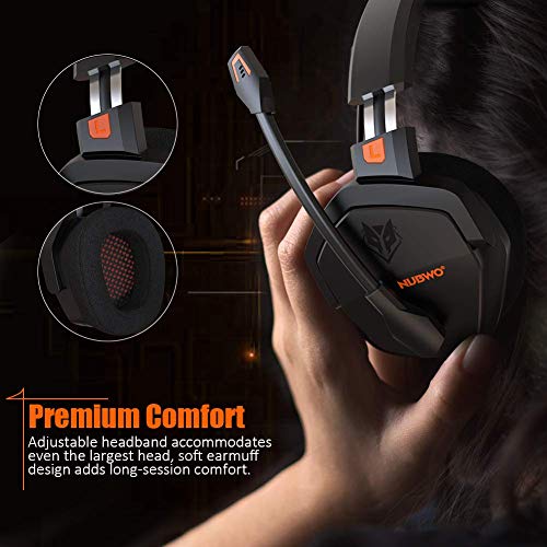 Casque de jeu stéréo NUBWO N16 avec-2