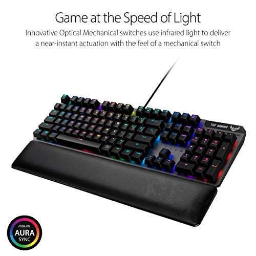 Clavier de jeu compact optique-mécanique ASUS --2