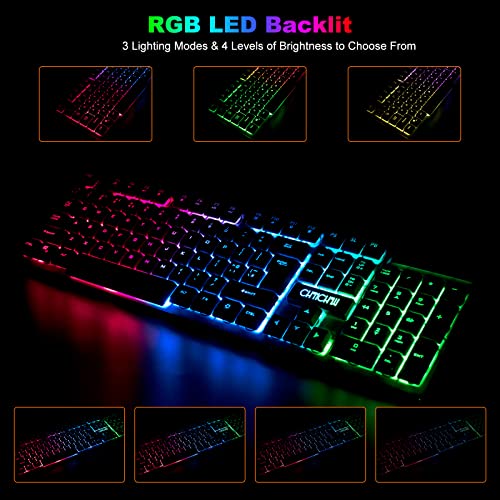 Clavier et souris de jeu sans fil-2