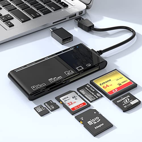 Prix 2024  Lecteur de carte USB 3.0 avec adaptateur