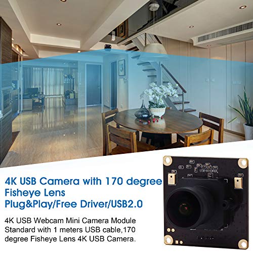 Caméra ELP 4K avec module de caméra – Image 2
