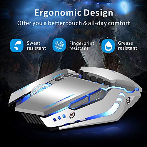 Souris de jeu sans fil TENMOS T12-2