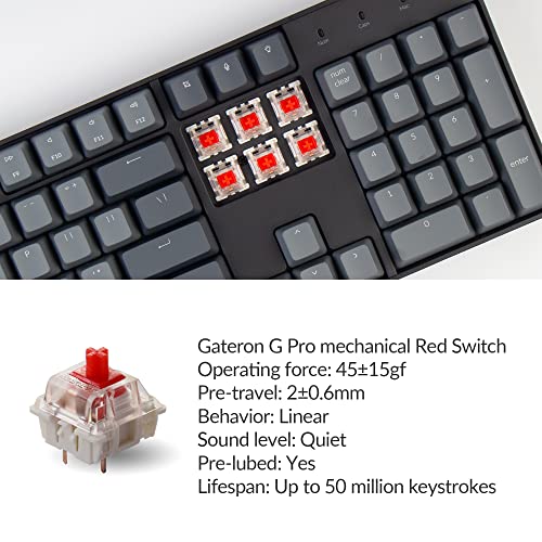 Keychron K10 Clavier de jeu mécanique filaire-2