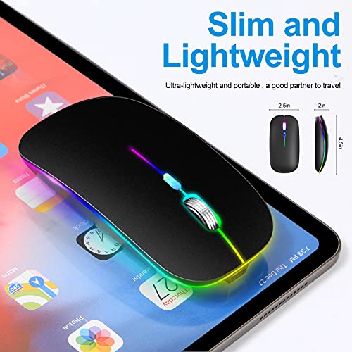 SAWEY LED Souris sans fil pour MacBook – Image 2
