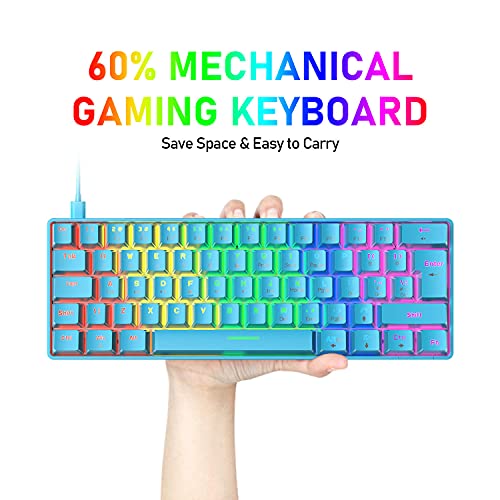 Clavier Gaming Mécanique 60% Compact Type C-2