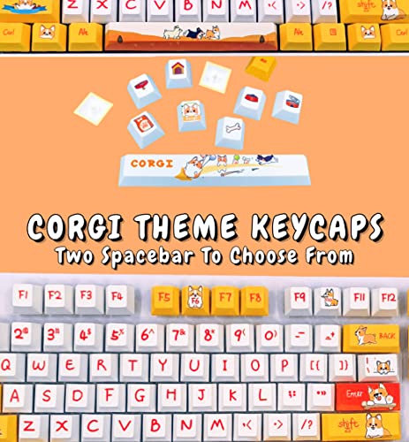 POPKEEY Corgi Dog Keycaps pour commutateurs Cherry-2