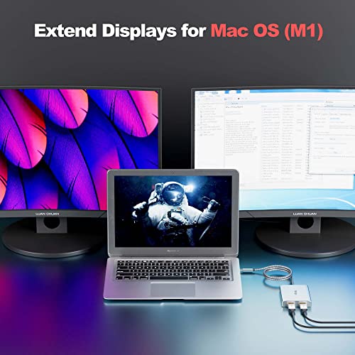Adaptateur USB C vers double HDMI 4K – Image 2