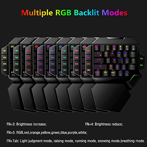 Cakce RGB Clavier de jeu mécanique à-2