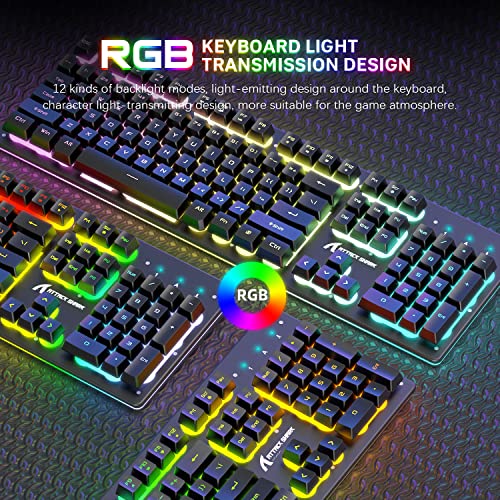 Clavier et souris de jeu sans fil, – Image 2