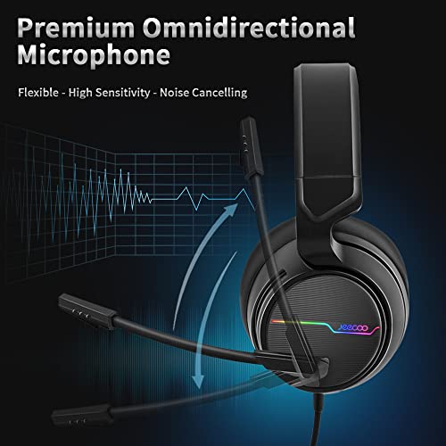Jeecoo V20 Casque de jeu stéréo pour-5