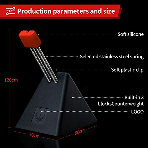 Hotline Games Souris Bungee Souris Cordon Clip-5