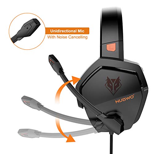 Casque de jeu stéréo NUBWO N16 avec-5