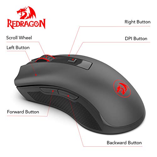 Redragon M652 Souris optique sans fil 2