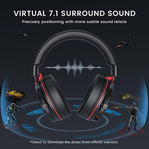 EKSA E900 Casque de jeu USB --3