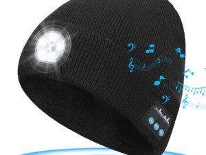 Cadeaux pour hommes Bonnet avec Bluetooth et