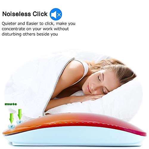 Souris Bluetooth rechargeable pour MacBook Pro/MacBook Air/iPad