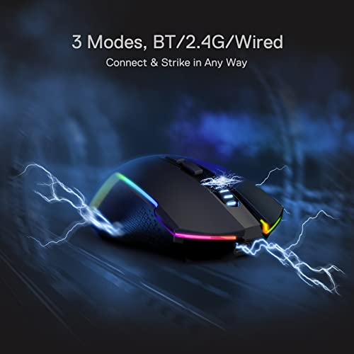 Souris de jeu Bluetooth sans fil Redragon-3