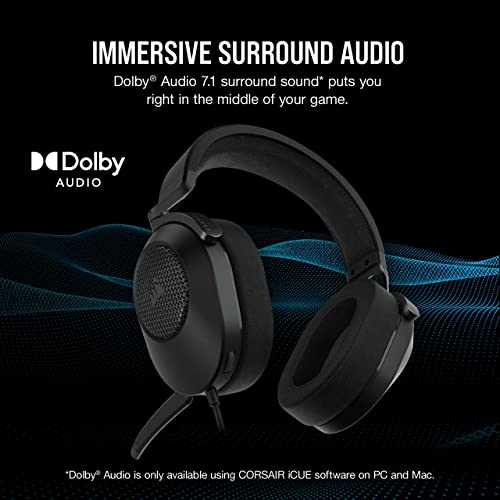 Casque de jeu Corsair HS65 SURROUND (coussinets-3
