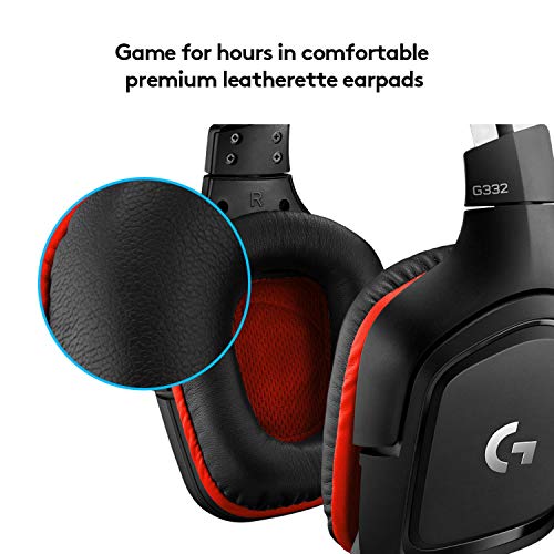 Casque de jeu stéréo Logitech G332 pour-4