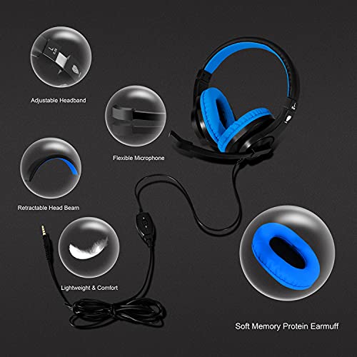 Casque pour jeux PS5, PS4, Xbox, PC, – Image 5