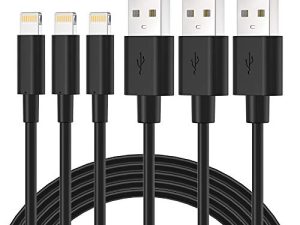 Câble iPhone certifié MFi - Novtech 3Pack